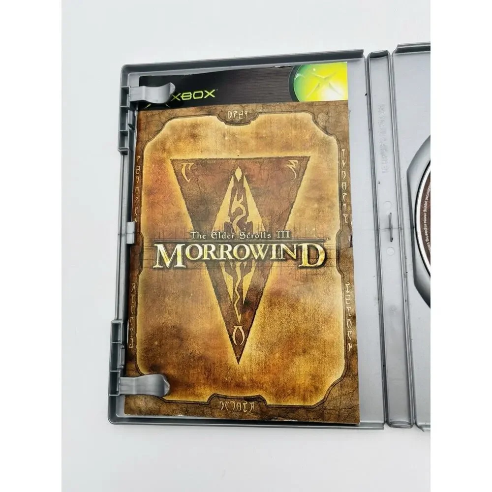 The Elder Scrolls III: Morrowind Platinum Hits Edition - Xbox - Tested Works VG